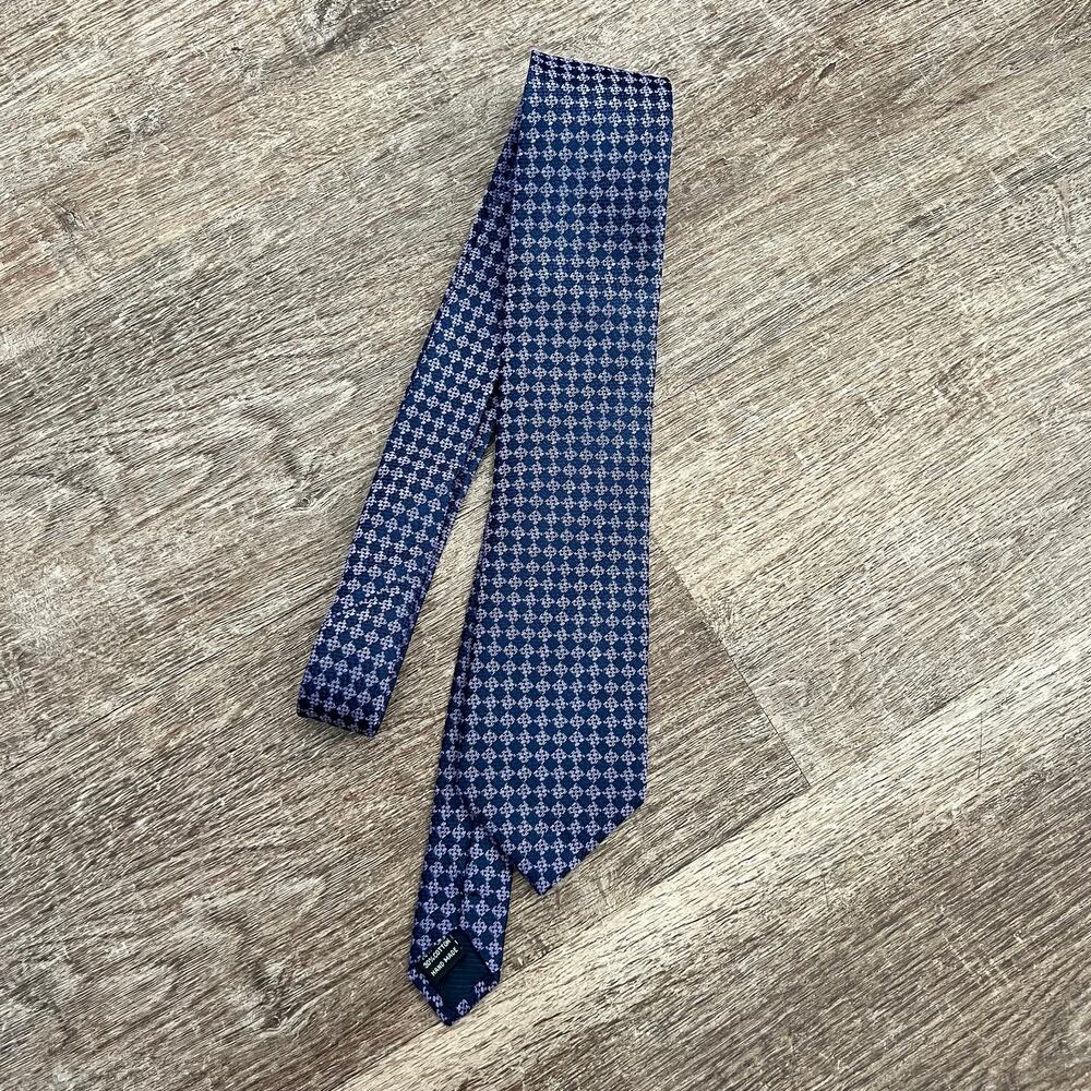Bruno Marchesi Tie Purple Patterned